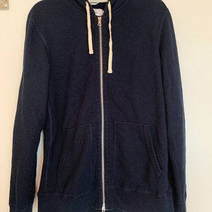 Men's Used Reigning Champ Zip Up Sweater